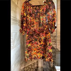 Saloni Off the shoulder dress